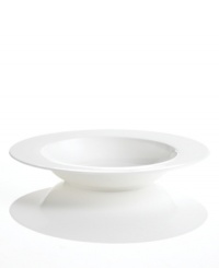 Set 5-star standards for your table with this sleek rim soup bowl from Hotel Collection. Balancing a delicate look and exceptional durability, the translucent Bone China collection of dinnerware and dishes is designed to cater virtually any occasion. Set 5-star standards for your table with this sleek rim soup bowl from Hotel Collection. Balancing a delicate look and exceptional durability, the translucent Bone China collection of dinnerware and dishes is designed to cater virtually any occasion.