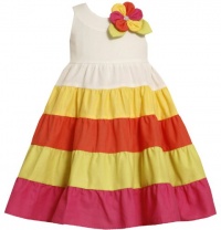 Bonnie Jean Girls 2-6X Colorblock Sundress Bonnie Jean Girls 2-6X Colorblock Sundress