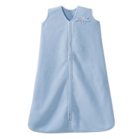 HALO SleepSack Micro-Fleece Wearable Blanket, Baby Blue, Large HALO SleepSack Micro-Fleece Wearable Blanket, Baby Blue, Large