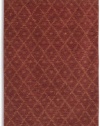 Woven Impressions Diamond Ikat Chili Pepper Rug Rug Size: Runner 2'6 x 8'