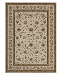 A crisp, modern rendering of traditional Turkish rug designs, the Samira area rug from Loloi boasts rich tones of ivory and blue that offer a regal air to any space. Crafted in Turkey of ultra-durable and easy-to-clean polypropylene. A crisp, modern rendering of traditional Turkish rug designs, the Samira area rug from Loloi boasts rich tones of ivory and blue that offer a regal air to any space. Crafted in Turkey of ultra-durable and easy-to-clean polypropylene.