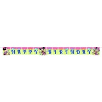 Minnie Bows Banner Plastic Minnie Bows Banner Plastic