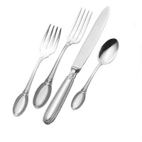 Wallace Italian Sterling Impero 4-Piece Flatware Place Setting Continental Size Wallace Italian Sterling Impero 4-Piece Flatware Place Setting Continental Size