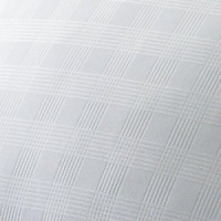 Lauren by Ralph Lauren Suite Glen Plaid Queen Fitted Sheet - White Lauren by Ralph Lauren Suite Glen Plaid Queen Fitted Sheet - White
