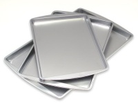 EZ Baker Three Piece Cookie Pan Set EZ Baker Three Piece Cookie Pan Set