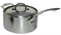 Viking 7-Ply Stainless 4-1/2-Quart Saucepan with Side Handle Viking 7-Ply Stainless 4-1/2-Quart Saucepan with Side Handle