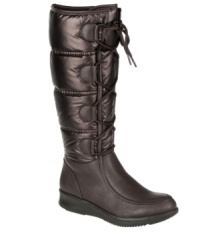 Wind and winter weather can't stop you. Lace up these soft, durable and supportive Windy boots by Naturalizer, featuring a wide calf design, for stylish protection from the elements. Wind and winter weather can't stop you. Lace up these soft, durable and supportive Windy boots by Naturalizer, featuring a wide calf design, for stylish protection from the elements.
