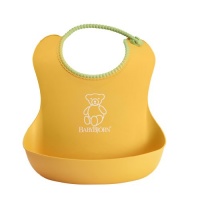 BABYBJORN Soft Bib, Yellow BABYBJORN Soft Bib, Yellow