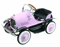 Dexton Deluxe Pink Roadster Pedal Car Dexton Deluxe Pink Roadster Pedal Car