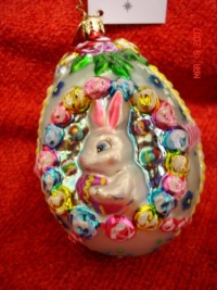 Radko Sugar Bunny Sweets, Easter or Spring Ornament Radko Sugar Bunny Sweets, Easter or Spring Ornament