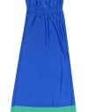 Tommy Hilfiger Women Fashion Colorblock Maxi Dress