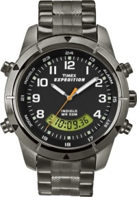 Timex Men's T49826 Expedition Rugged Chronograph Analog-Digital Black Dial Bracelet Watch Timex Men's T49826 Expedition Rugged Chronograph Analog-Digital Black Dial Bracelet Watch