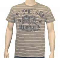 Lucky Brand Jeans Speed Junkies Striped T-Shirt
