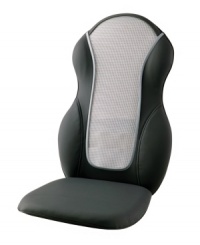 Create an environment of stress-reducing relaxation and relief. This convenient cushion uses a real massage chair mechanism and soothing heat that'll have you melting in any seat. Four independent rollers travel up and down the back, targeting any area with advanced microprocessor control. Two-year warranty. Model QRM-400H. Create an environment of stress-reducing relaxation and relief. This convenient cushion uses a real massage chair mechanism and soothing heat that'll have you melting in any seat. Four independent rollers travel up and down the back, targeting any area with advanced microprocessor control. Two-year warranty. Model QRM-400H.