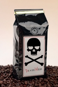 Death Wish Coffee, The World's Strongest Coffee, Fair Trade, Organic, Ground Coffee Beans, 16 Ounce Bag Death Wish Coffee, The World's Strongest Coffee, Fair Trade, Organic, Ground Coffee Beans, 16 Ounce Bag