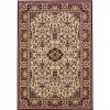 Couristan 3760/6004 Everest Ardebil/Ivory-Red 2-Feet by 3-Feet 7-Inch Rug
