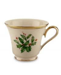 What finer things can there be than this? A fine Lenox china teacup detailed in 24K gold. What finer things can there be than this? A fine Lenox china teacup detailed in 24K gold.