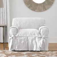 Matelasse Damask Chair Cover Matelasse Damask Chair Cover