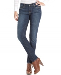 In a classic medium wash, these Lucky Brand Jeans straight-leg jeans are perfect as your everyday denim go-to! In a classic medium wash, these Lucky Brand Jeans straight-leg jeans are perfect as your everyday denim go-to!