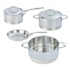 Atlantis 7-Ply Stainless Steel 6-Piece Cookware Set