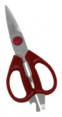 Chicago Cutlery Insignia Kitchen Scissors, Red Chicago Cutlery Insignia Kitchen Scissors, Red