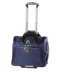 You've arrived at the perfect bag. Built extra durable and light, this laptop tote has comfort extension handles with multiple stops for multiple heights. A padded laptop area, easy-access pocket and add-a-bag strap let you travel with complete confidence. Limited lifetime warranty. You've arrived at the perfect bag. Built extra durable and light, this laptop tote has comfort extension handles with multiple stops for multiple heights. A padded laptop area, easy-access pocket and add-a-bag strap let you travel with complete confidence. Limited lifetime warranty.