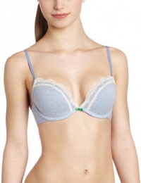 Ck One Women's Ck One Sugar And Spice Push Up, Chambray Heather, 36B Ck One Women's Ck One Sugar And Spice Push Up, Chambray Heather, 36B