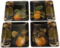 Certified International Damask Fruit Dinner Plate, 1/2-Inch, Set of 4 Certified International Damask Fruit Dinner Plate, 1/2-Inch, Set of 4