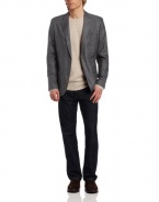 Calvin Klein Sportswear Men's Two Button Hopsack Jacket