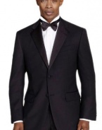 Men's Black Slim Fit Calvin Klein Tuxedo