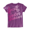 Under Armour Girls' UA Speckle Script Graphic T-Shirt