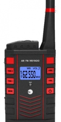 Ambient Weather WR-090 Emergency Pocket AM/FM/WB Weather Alert Radio with Digital Tuner and Flashlight Ambient Weather WR-090 Emergency Pocket AM/FM/WB Weather Alert Radio with Digital Tuner and Flashlight