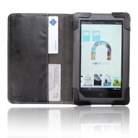 iPearl mCover Leather Cover Case for Barnes & Noble 7-inch Color Touchscreen Nook Color / Nook Tablet - BLACK iPearl mCover Leather Cover Case for Barnes & Noble 7-inch Color Touchscreen Nook Color / Nook Tablet - BLACK