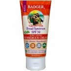 Badger - Active Kids Sunscreen Cream Tangerine & Vanilla 30 SPF - 2.9 oz.