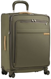 Briggs & Riley 24 Inch Expandable Upright Spinner - Olive Free 3 Day Shipping Upgrade Briggs & Riley 24 Inch Expandable Upright Spinner - Olive Free 3 Day Shipping Upgrade