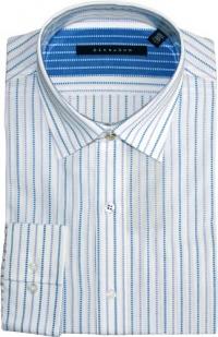 Sean John Regular Fit Fashion Stripe Dress Shirt