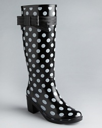 Punctuate your rainy day wardrobe with these polka-dot rain boots from kate spade new york. Punctuate your rainy day wardrobe with these polka-dot rain boots from kate spade new york.