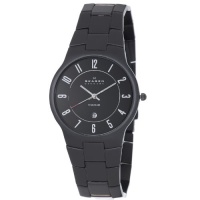Skagen Men's 572XLTMXB Titanium Black Watch Skagen Men's 572XLTMXB Titanium Black Watch