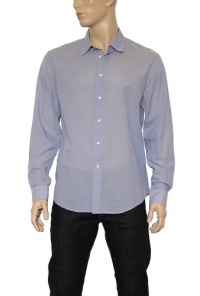 Men's John Varvatos USA Slim Button Up Shirt in Sky Blue Size XL Men's John Varvatos USA Slim Button Up Shirt in Sky Blue Size XL