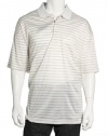 Tasso Elba Golf Striped White Pure CBO Polo Shirt