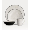 Noritake Colorwave Bloom 4-Piece Place Setting, Graphite