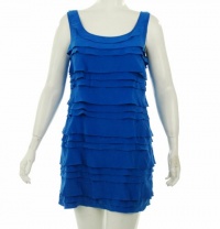 French Connection Women's Penny's Party Silk Dress, Bobby Blue, 12 US French Connection Women's Penny's Party Silk Dress, Bobby Blue, 12 US