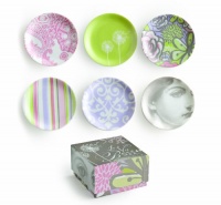 Rosanna Set of 6 La Vie Boho Dipping Dishes, Multi, 4 Rosanna Set of 6 La Vie Boho Dipping Dishes, Multi, 4