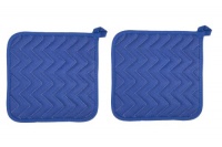 Now Designs Basic Potholders, Royal Blue, Set of 2 Now Designs Basic Potholders, Royal Blue, Set of 2