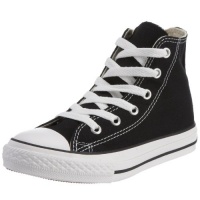 Converse Children's Chuck Taylor All Star Hi Canvas Sneaker Black 11 M US Converse Children's Chuck Taylor All Star Hi Canvas Sneaker Black 11 M US
