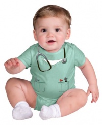 Rubie's Costume My First Halloween Doctor Onesie Costume Rubie's Costume My First Halloween Doctor Onesie Costume