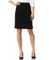 Jones New York's petite pencil skirt is a must-have for classic style. Jones New York's petite pencil skirt is a must-have for classic style.