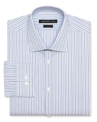 John Varvatos Star USA Faded Stripe Dress Shirt - Contemporary Fit John Varvatos Star USA Faded Stripe Dress Shirt - Contemporary Fit