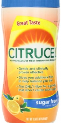 Citrucel Sugar Free Fiber Therapy, Orange, 16.9-Ounce Canister (Pack of 2) Citrucel Sugar Free Fiber Therapy, Orange, 16.9-Ounce Canister (Pack of 2)