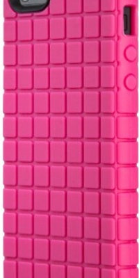 Speck Products PixelSkin Rubberized Case for iPhone 5 & 5S - Retail Packaging - Raspberry Pink Speck Products PixelSkin Rubberized Case for iPhone 5 & 5S - Retail Packaging - Raspberry Pink